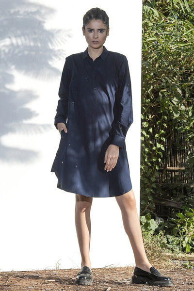 Wind Struck A-line Dress Fashion Khara Kapas