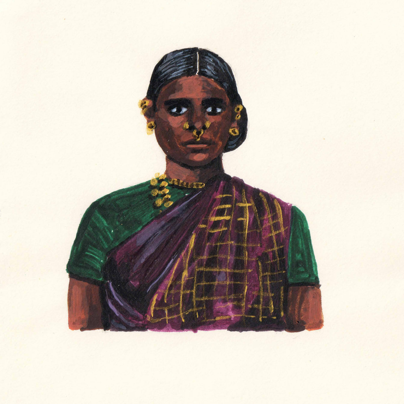 WOMEN OF CEYLON 1 Art Namrata Kumar