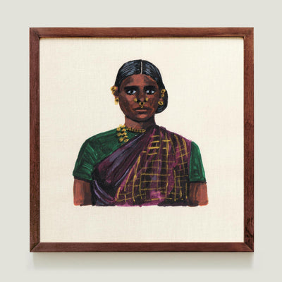WOMEN OF CEYLON 1 Art Namrata Kumar 