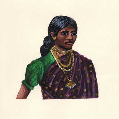 WOMEN OF CEYLON 11 Art Namrata Kumar