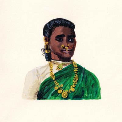 WOMEN OF CEYLON 12 Art Namrata Kumar 