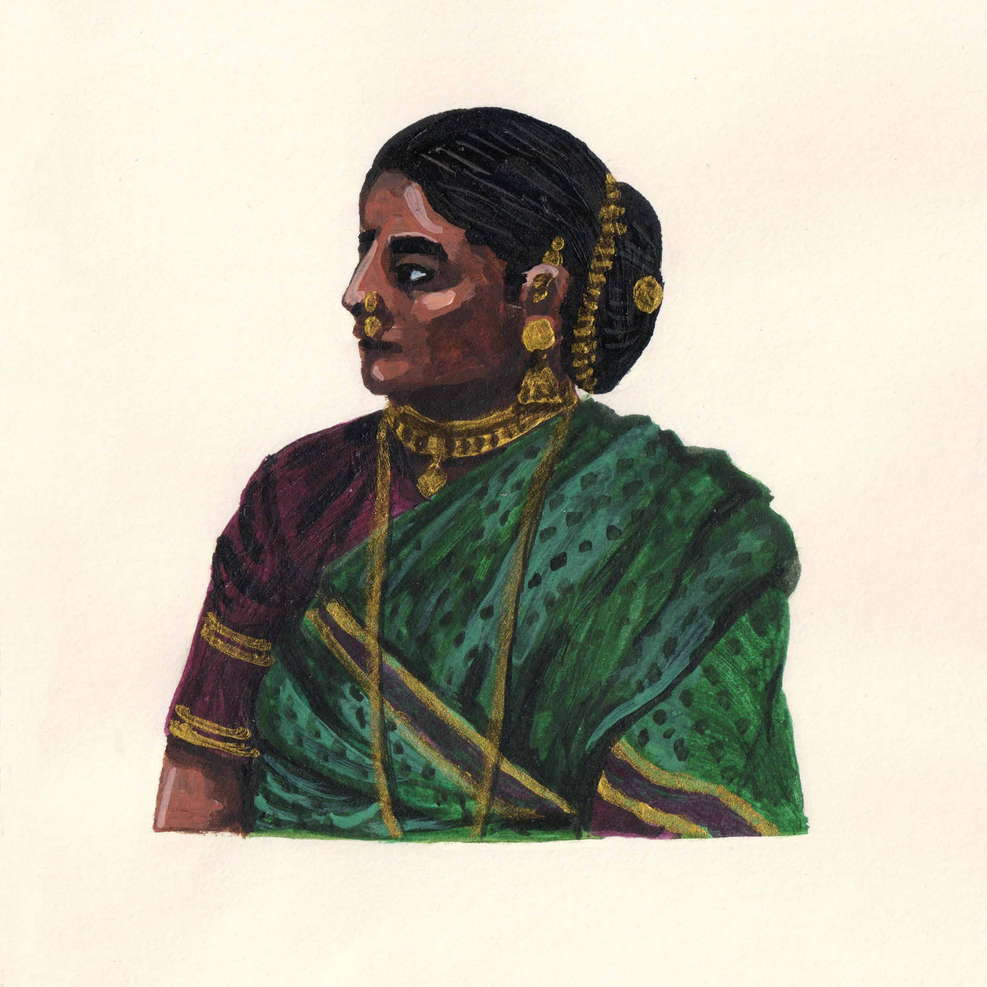 WOMEN OF CEYLON 3 Art Namrata Kumar 