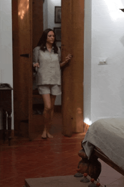 Women's Undyed Linen Shorts Set Fashion Saphed