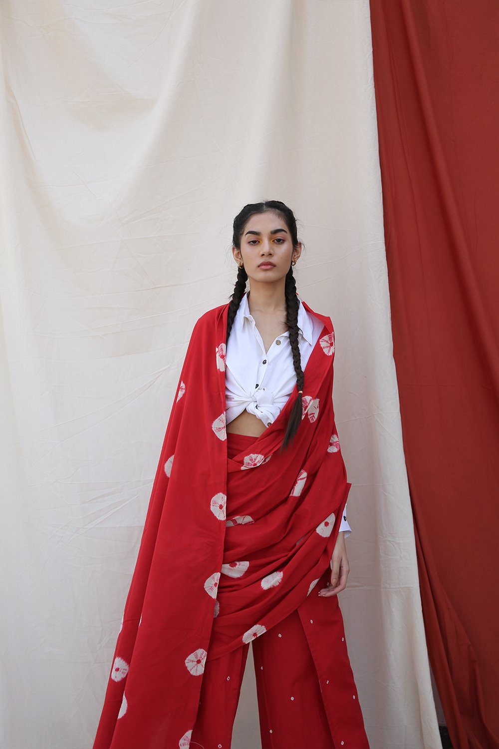 Wrap Around Drape Pants Saree Fashion The Pot Plant