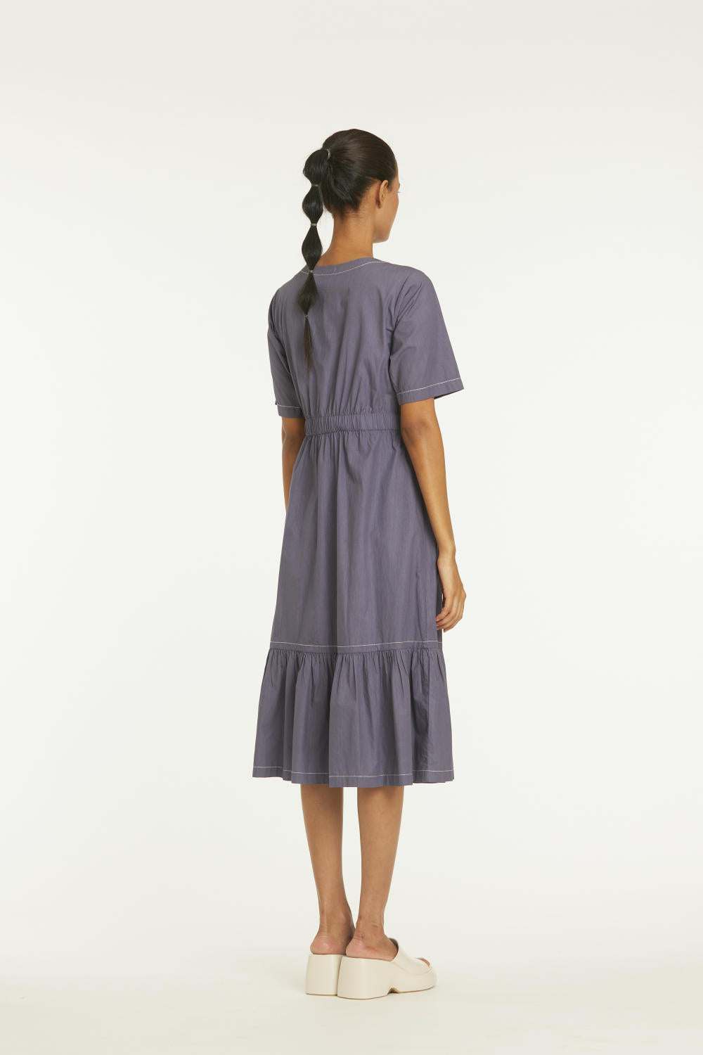 Wrap Dress Co-ord Violet Fashion THREE