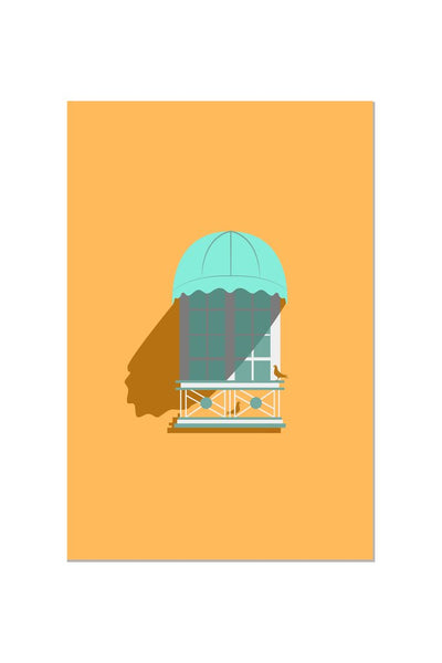 Yellow Light Window Art Kosha Shah 
