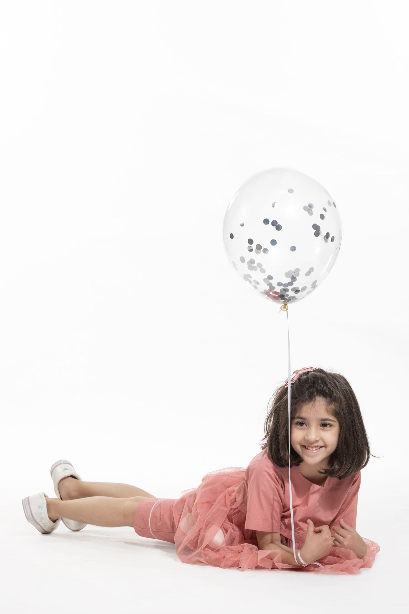 Yoke Dress- Dusty Rose Kids THREE Kids 