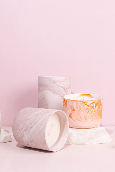 Zain Candle- Oak & Vanilla Home Gado Living